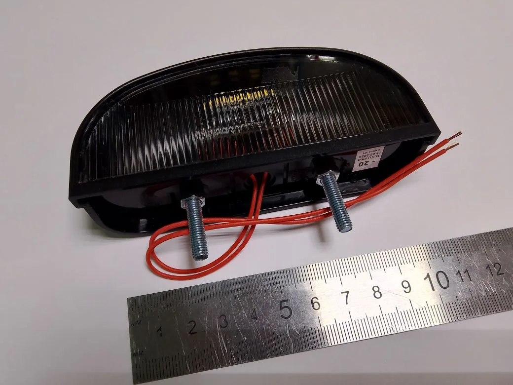 Фонарь подсветки номерного знака ОНЗ 00-20 LED 12/24В Сакура